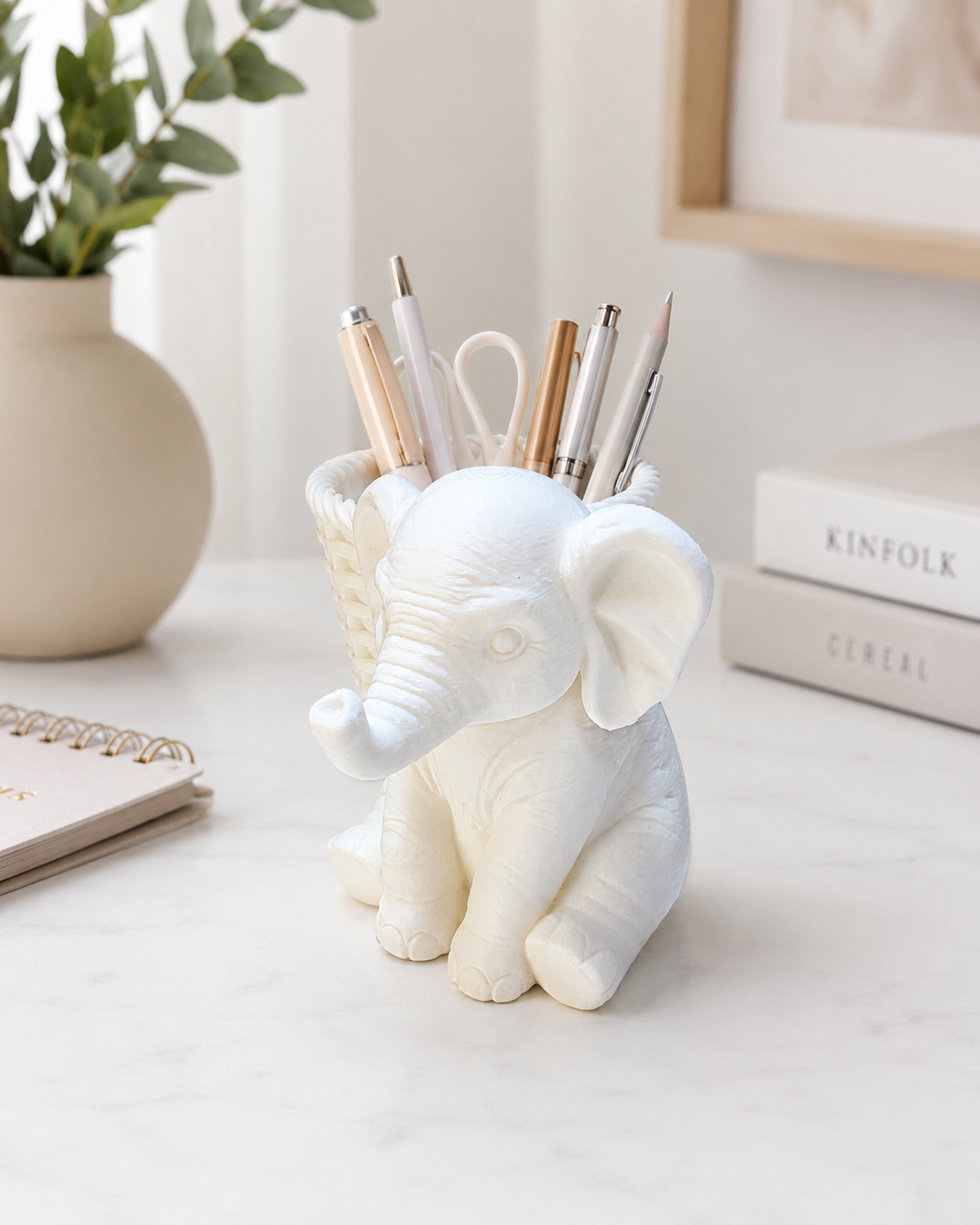 Elephant Basket Organiser