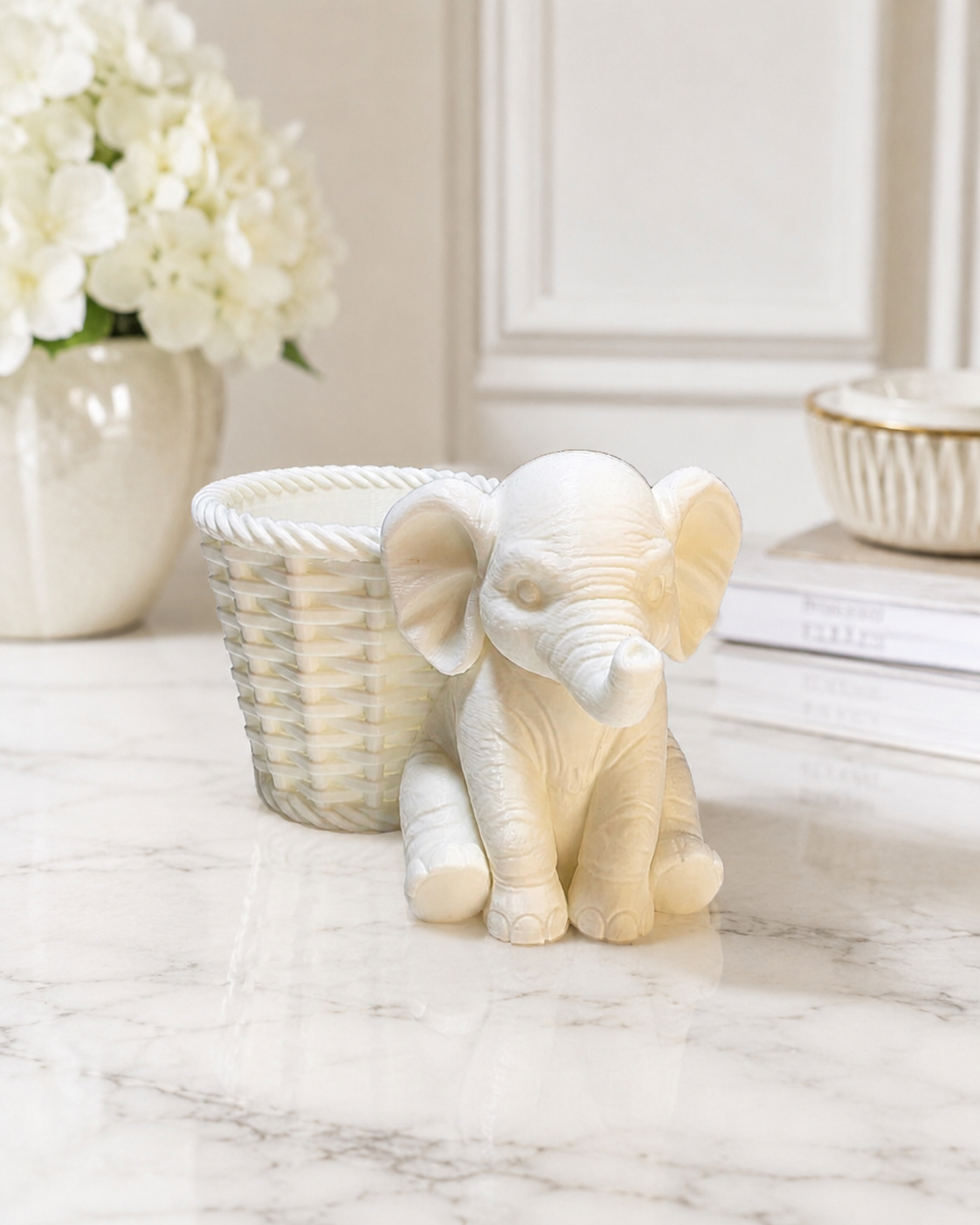 Elephant Basket Organiser