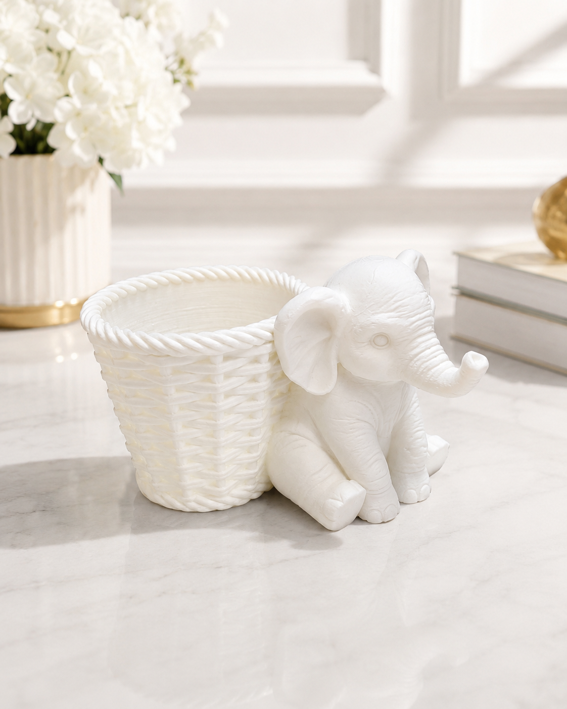 Elephant Basket Organiser