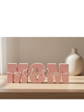 We Love You Mom – 3D Printed MOM Ornament