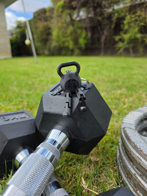 3D Printed Kettlebell Keychain